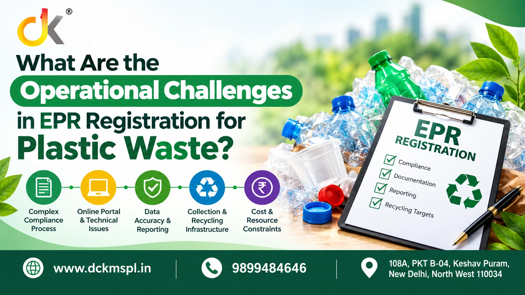 What Are the Operational Challenges in EPR Registration for Plastic Waste?